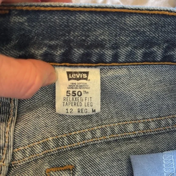 VINTAGE LEVI 550 - Picture 3 of 6